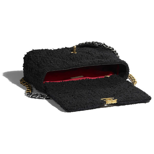 入手困難 シャネル 19 ラージ フラップ バッグ ツイード 3色展開 AS1161 B05179 NB405